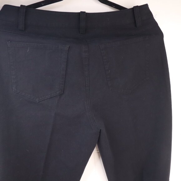 michael kors black pants. Viscose Blend Zip Pants. size 10 - Picture 7 of 8